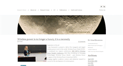 Desktop Screenshot of irinakhromova.com